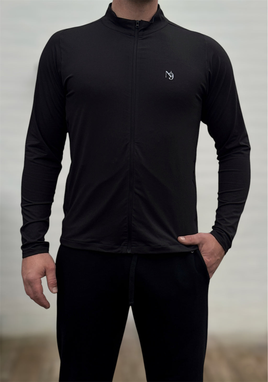 Mr. Rafal Full Zip - Black