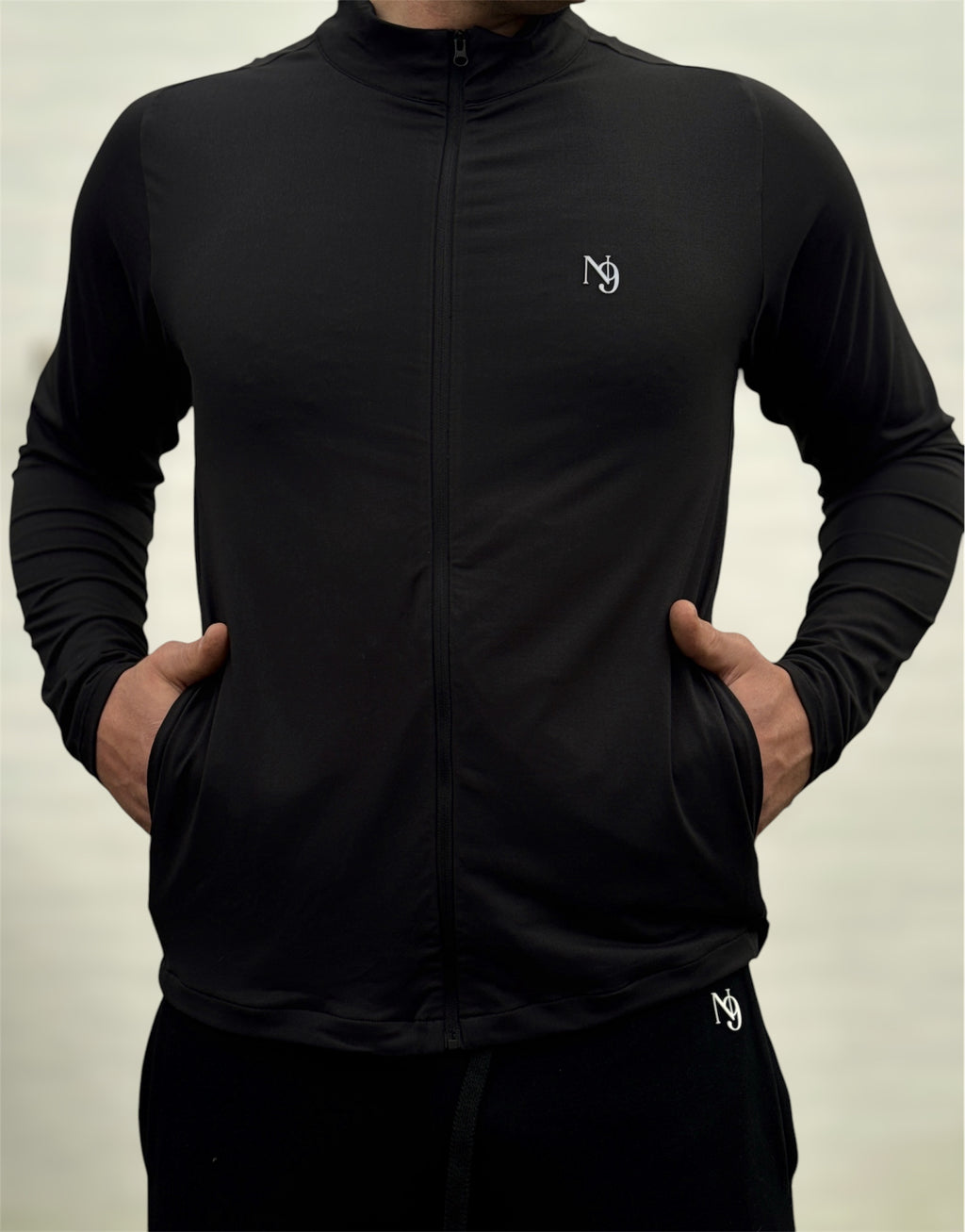 Mr. Rafal Full Zip - Black