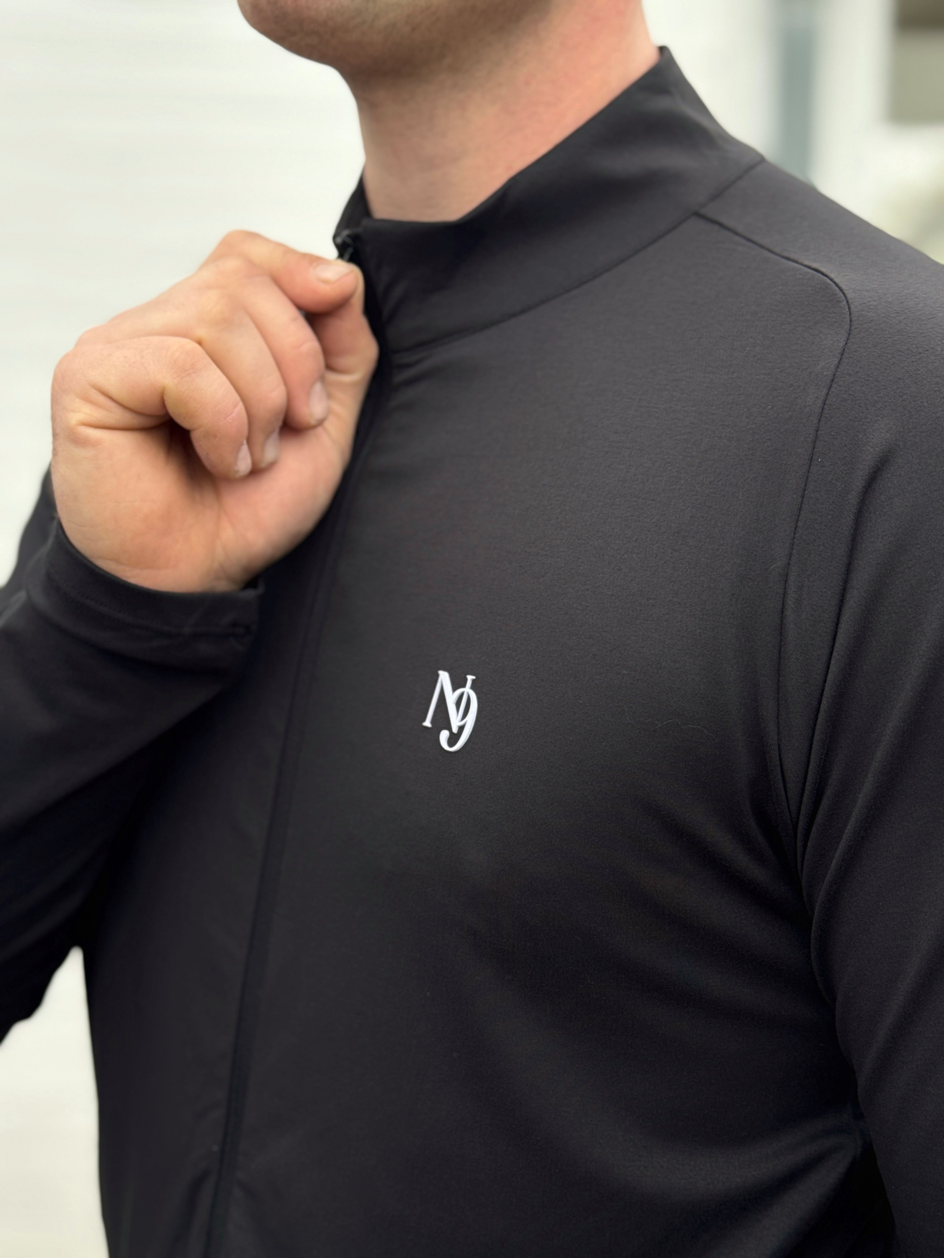 Mr. Rafal Full Zip - Black