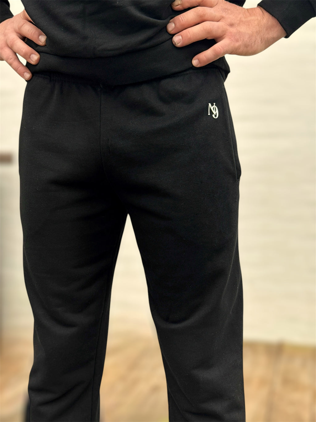 Mr. Rafal Essential Joggers - Black