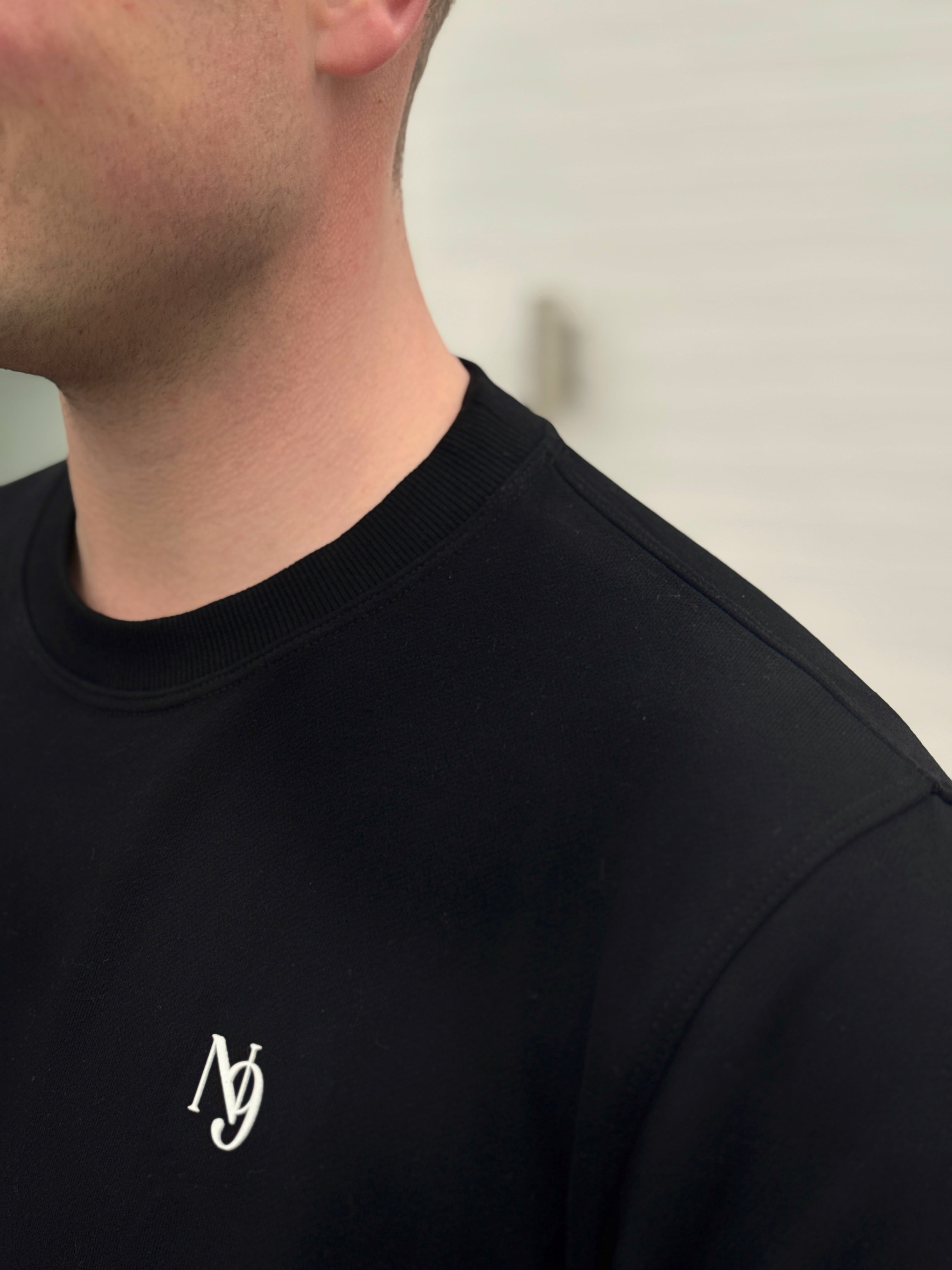 Mr. Rafal Crewneck Sweater - Black 