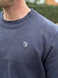 Mr. Rafal Crewneck - Steel Blue