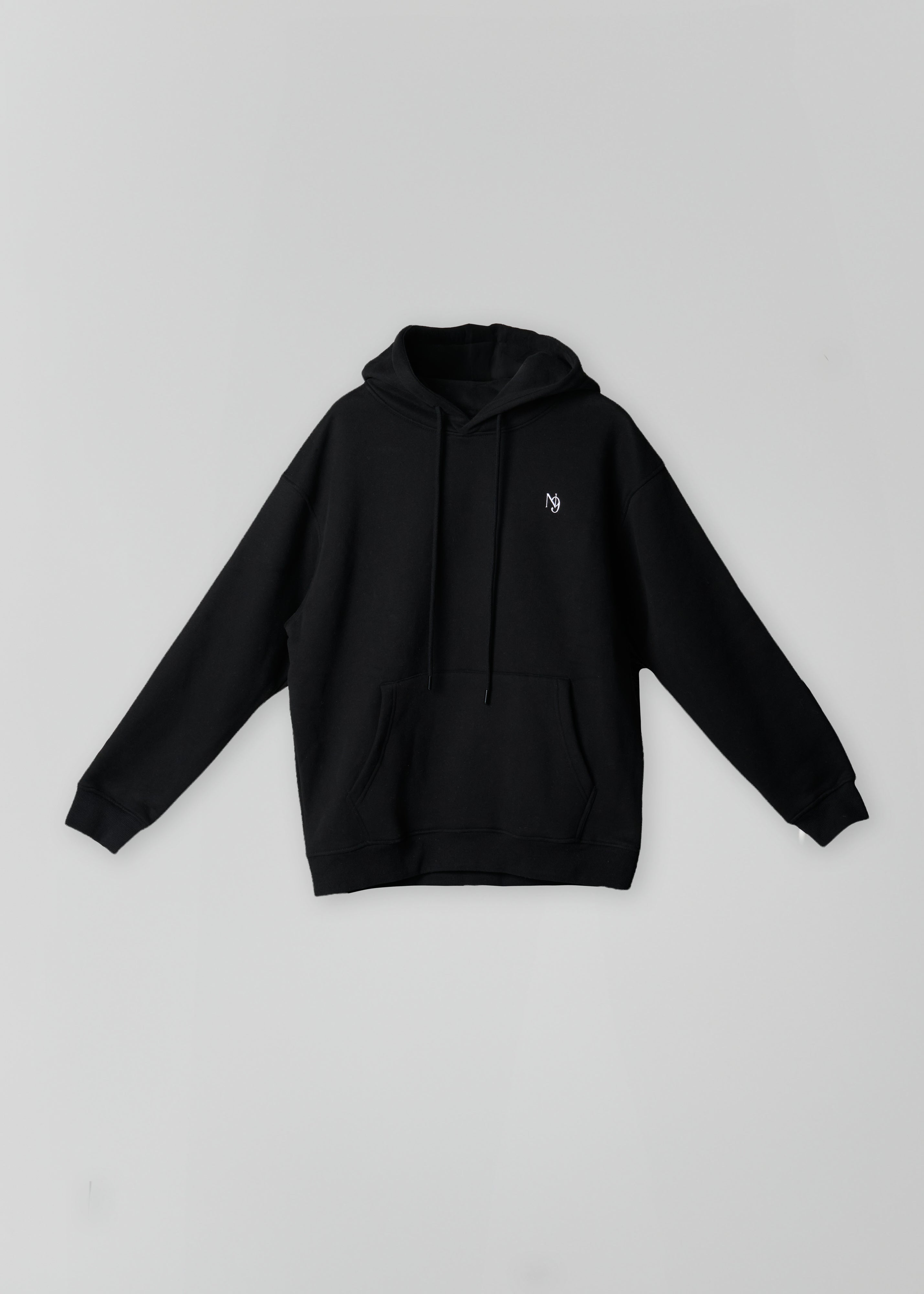 Neuf. Signature Hoodie - Black