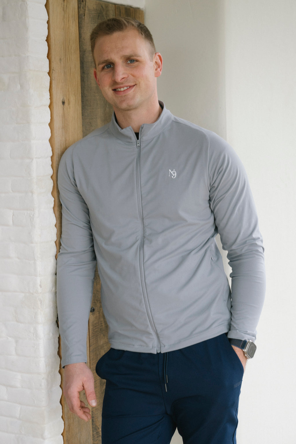 Mr. Rafal Full Zip - Gray 