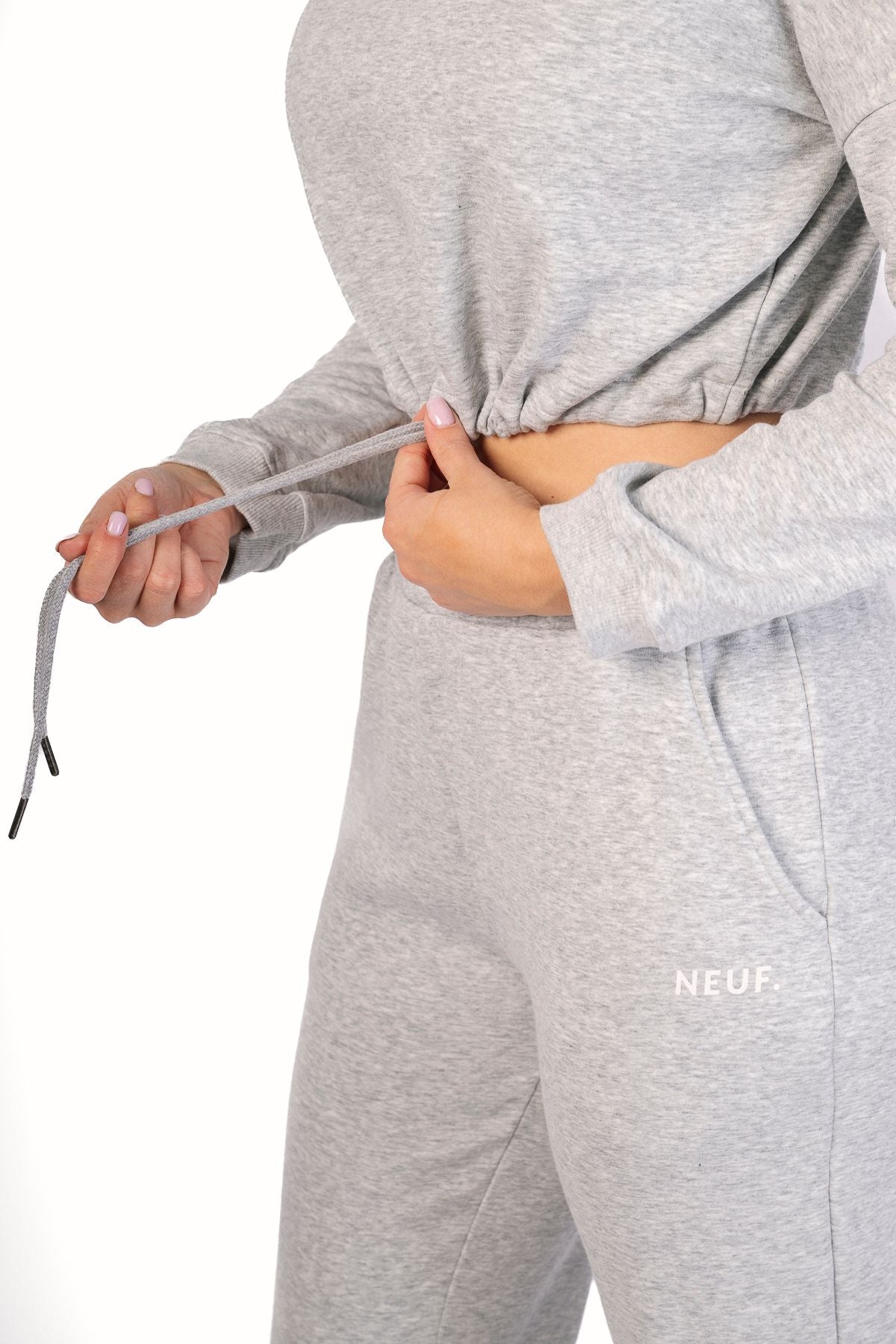 Joy Cropped Hoodie
